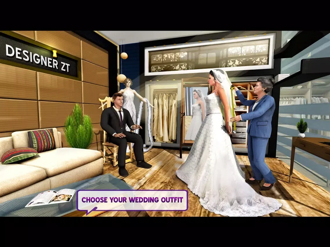 Ảnh chụp màn hình của Newlyweds Happy Couple iPad 