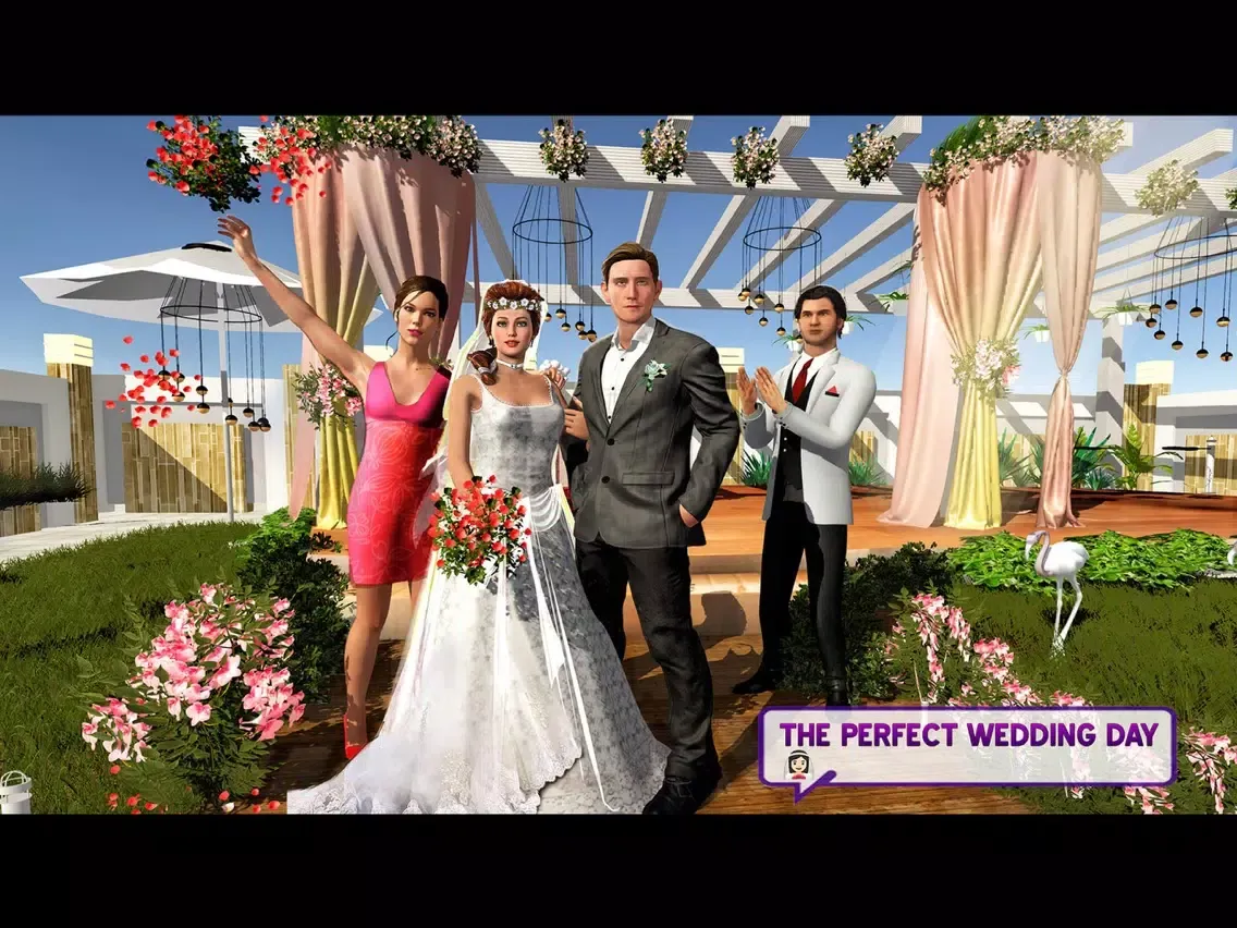 Ảnh chụp màn hình của Newlyweds Happy Couple iPad 