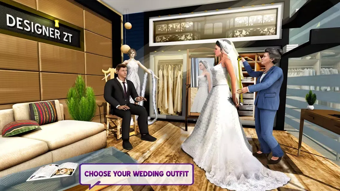 Ảnh chụp màn hình của Newlyweds Happy Couple