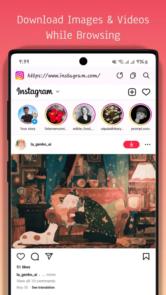 Screenshot di Reels Video Downloader