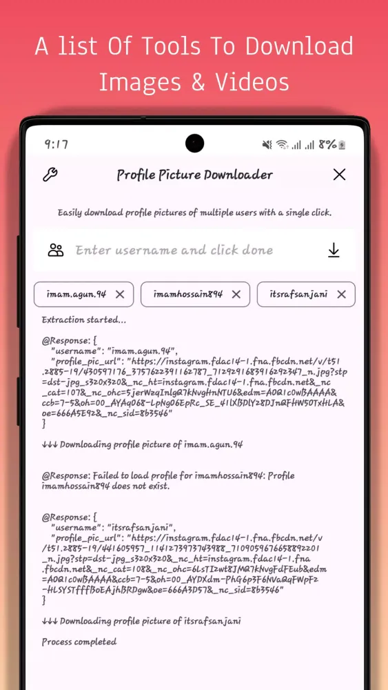 Screenshot di Reels Video Downloader