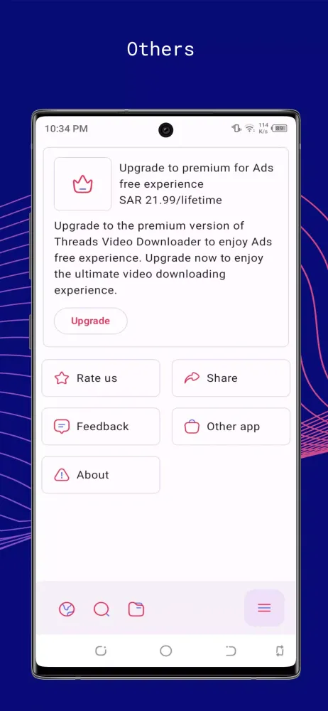 Screenshot di SnapTik Video Downloader