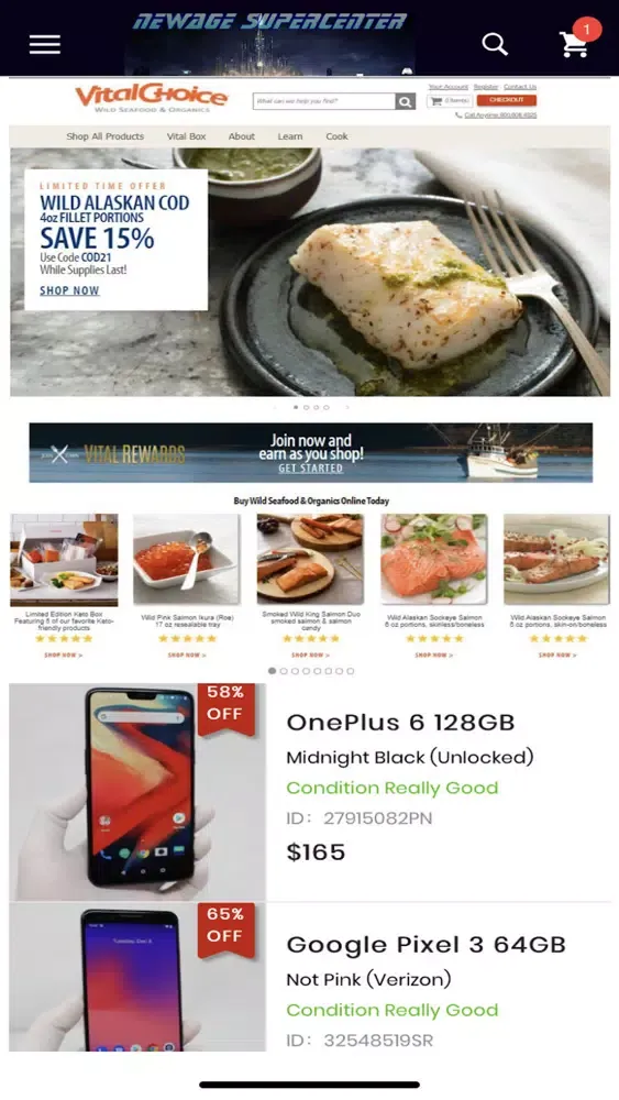 Newage Supercenter: Discounts Ekran Görüntüleri