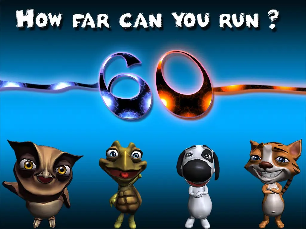 60 - How far can you run ?! iPad  سکرین شاٹس