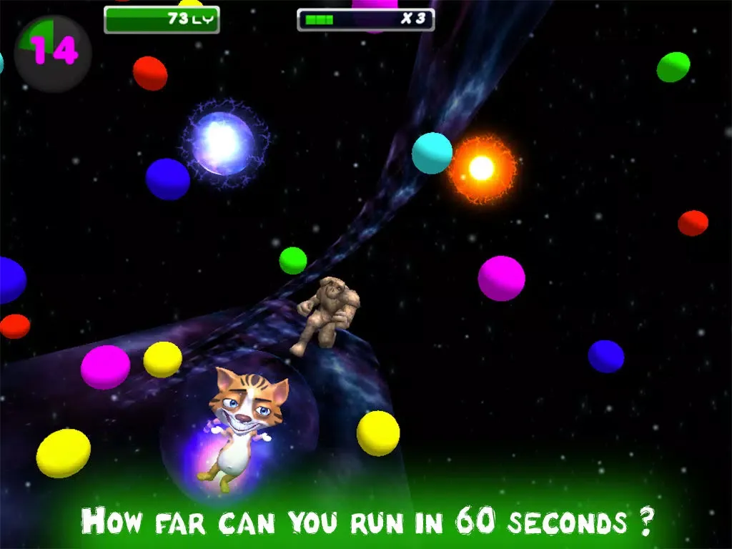 60 - How far can you run ?! iPad  سکرین شاٹس