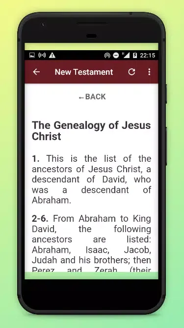 Good News Holy Bible Screenshots