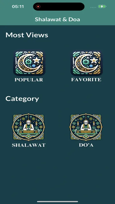 iMuslim: Sholawat & Doa スクリーンショット