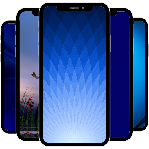 Blue wallpaper