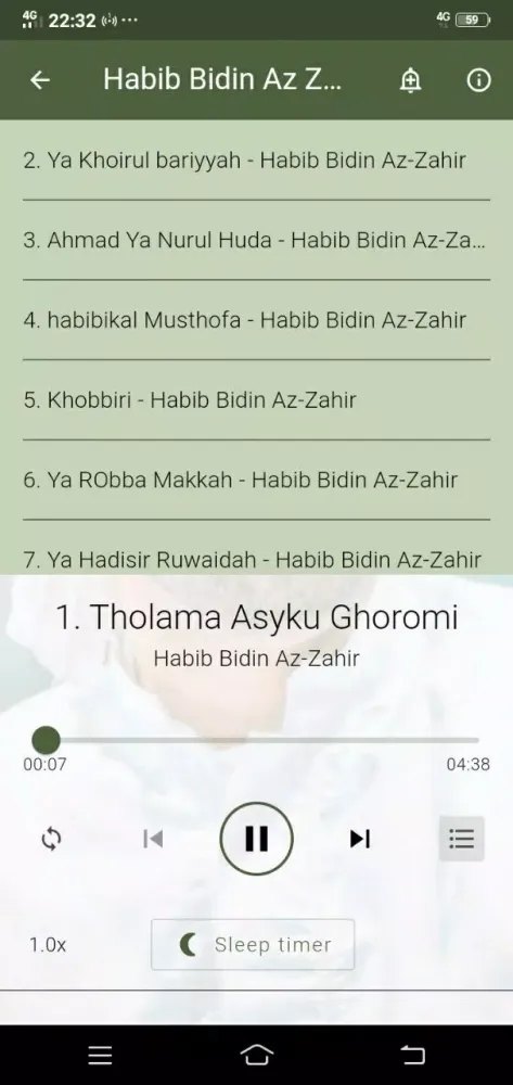 Capturas de pantalla de Habib Bidin Az Zahir Merdu