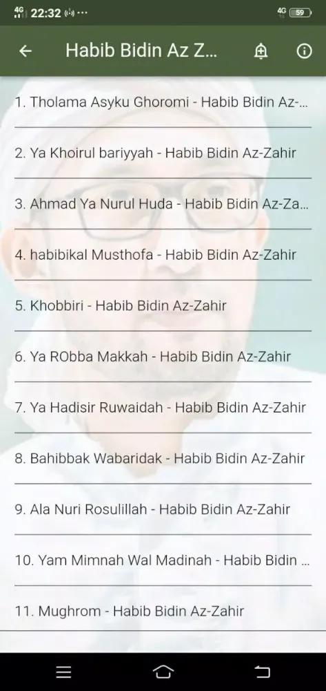 Capturas de pantalla de Habib Bidin Az Zahir Merdu