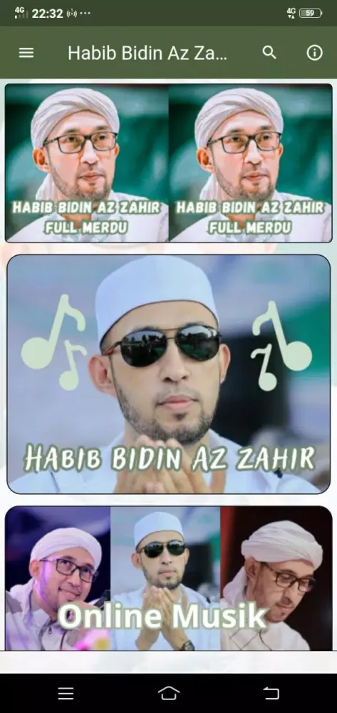 Capturas de pantalla de Habib Bidin Az Zahir Merdu