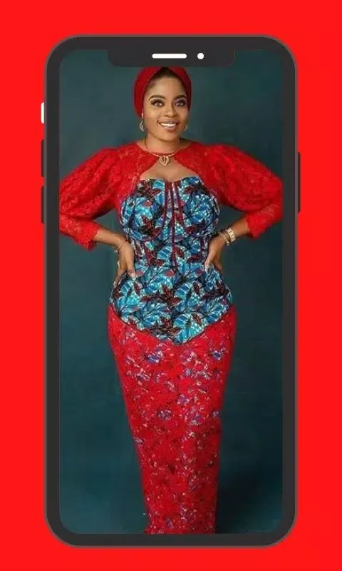 Ankara and Lace Combo Styles Screenshots