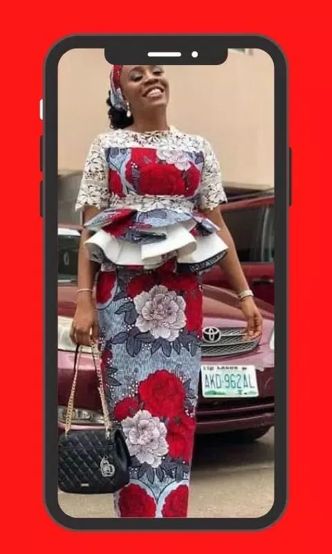 Ankara and Lace Combo Styles Screenshots