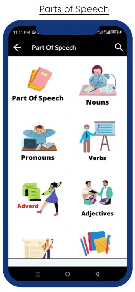 English Language Screenshots
