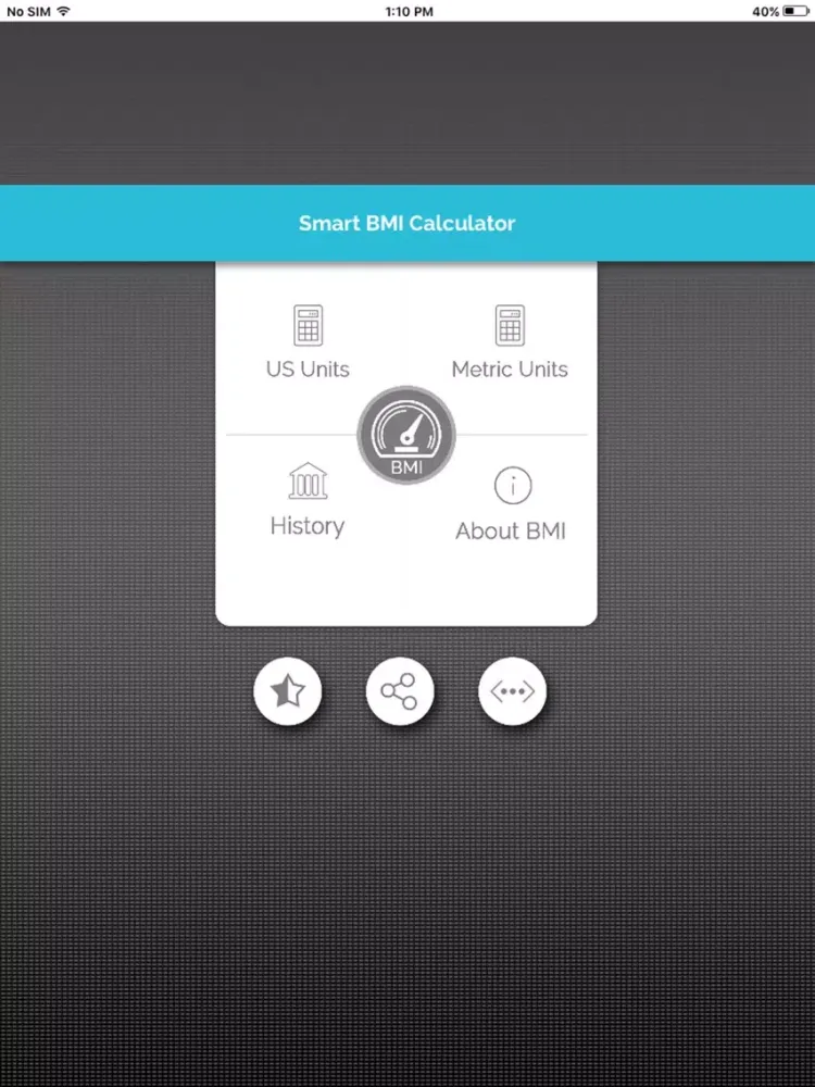 BMI Calculator - (Body Mass Index) iPad  스크린샷