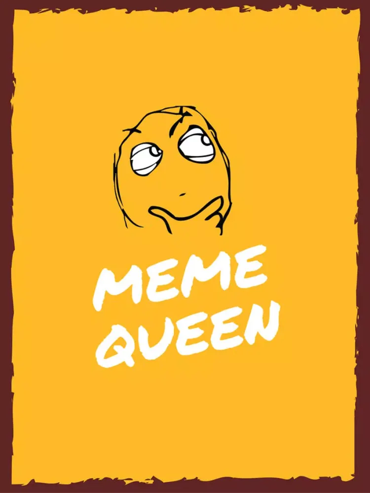 Tangkapan layar Meme Queen iPad 