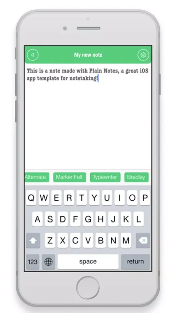 Capturas de pantalla de Note Editor