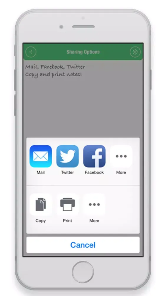 Capturas de pantalla de Note Editor
