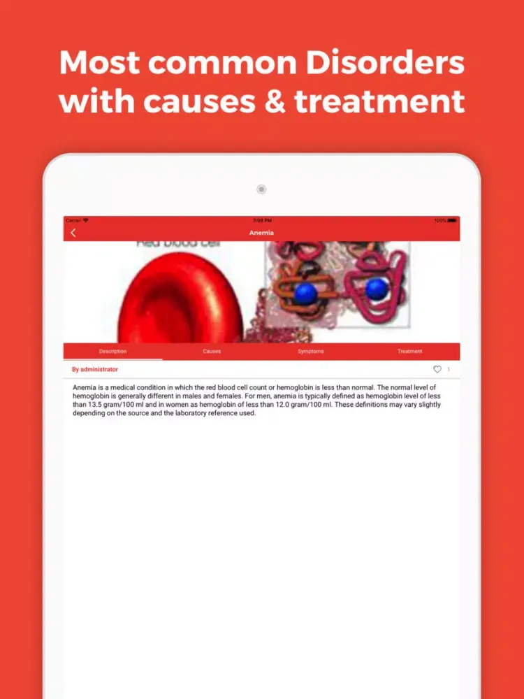 Heart Care & Diseases iPad  স্ক্রিনশট