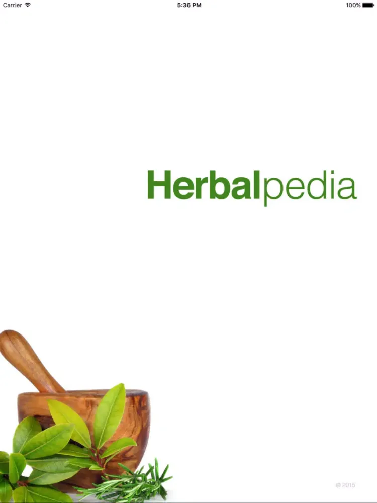 Herbalpedia iPad  Screenshots