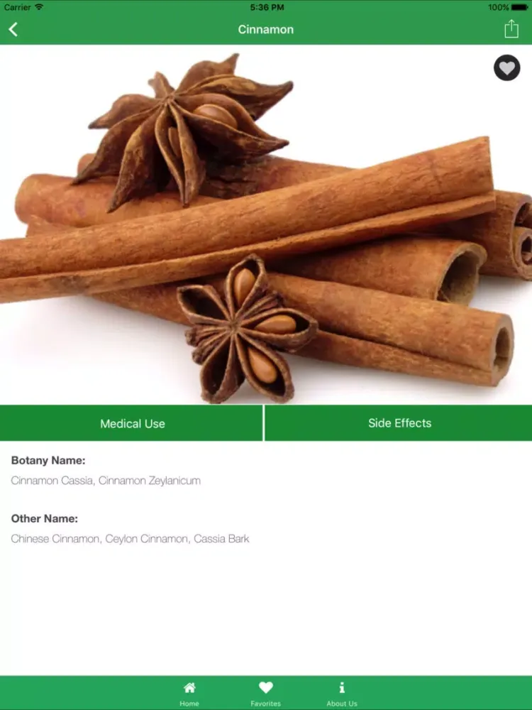 Herbalpedia iPad  Screenshots