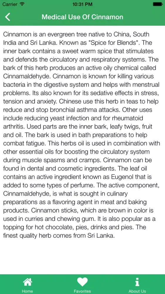 Herbalpedia Screenshots