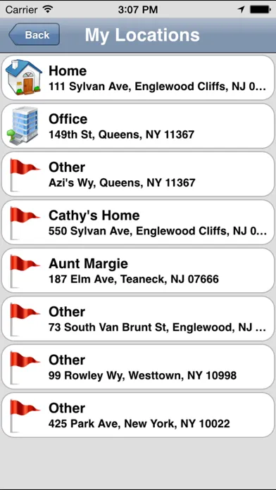 New App Car & Limo Screenshots