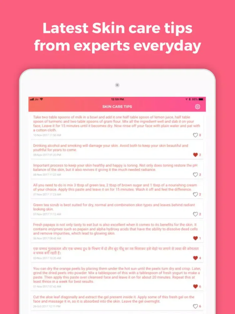 Zrzuty ekranu Skin Care & Diseases iPad 