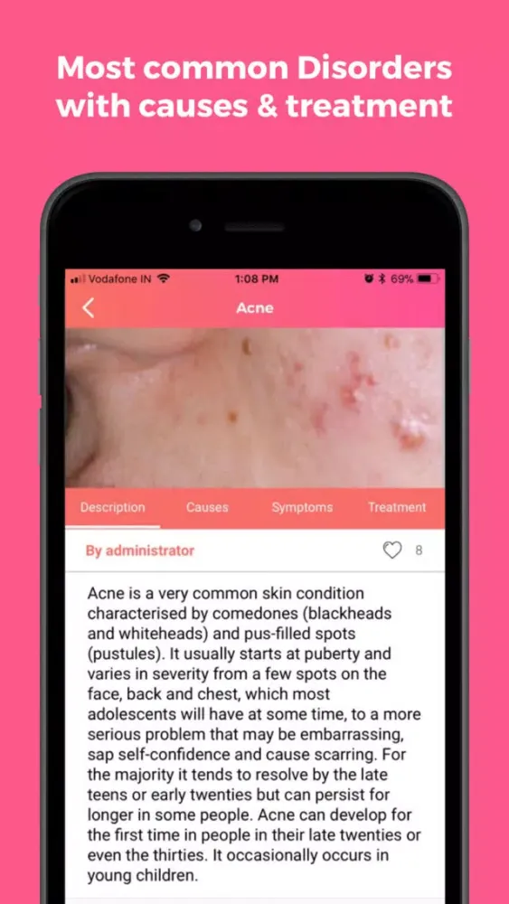 Zrzuty ekranu Skin Care & Diseases
