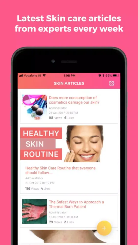Zrzuty ekranu Skin Care & Diseases