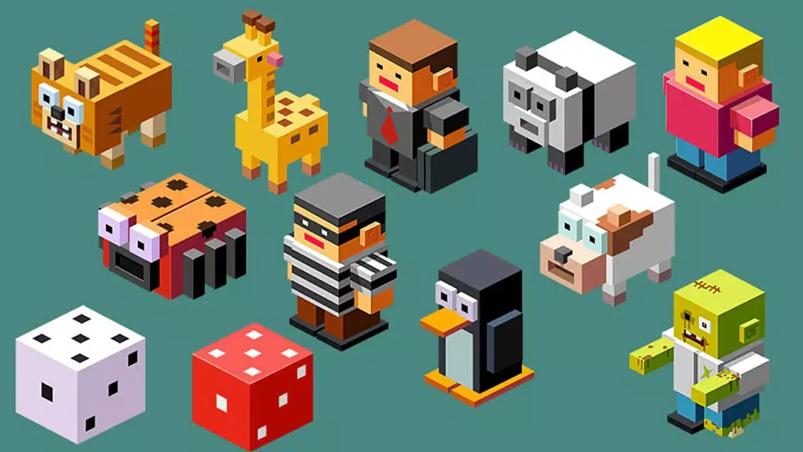 تصاویر Crossy Blocks