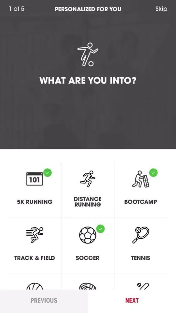 New Balance Screenshots