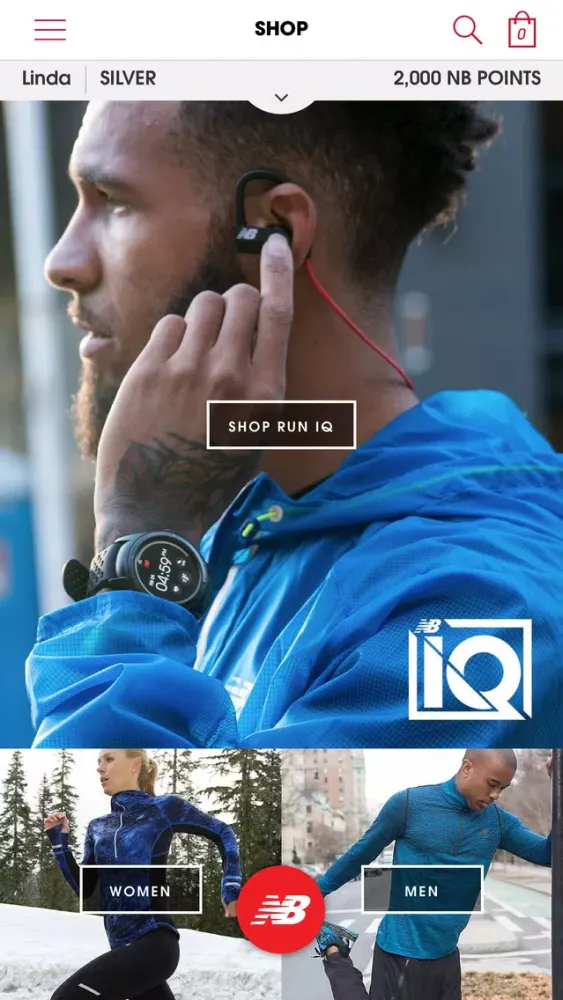 New Balance Screenshots