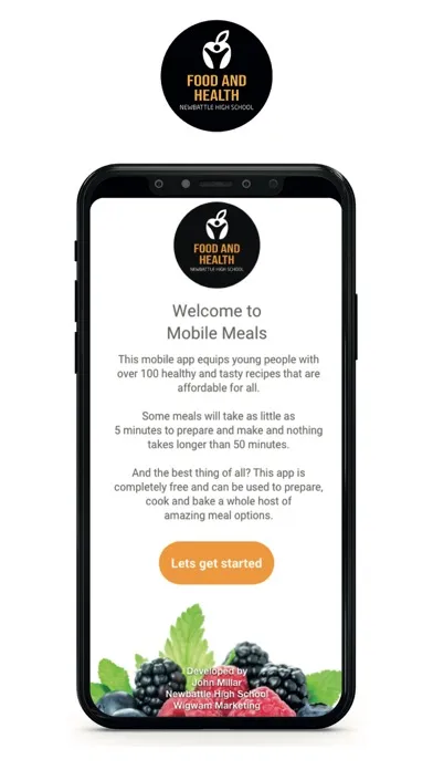 Tangkapan layar Mobile Meals