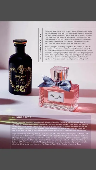Captures d'écran de NewBeauty Magazine