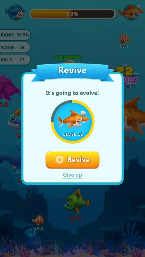 Fish Go Evolution 스크린샷