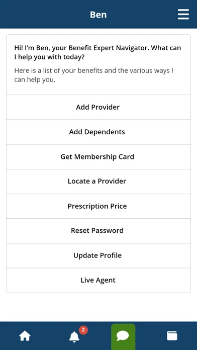 My Benefits Work 스크린샷