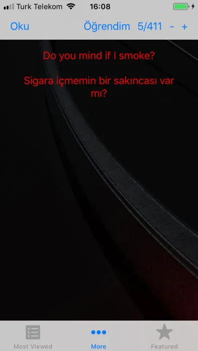 Captures d'écran de Ingilizce Günlük Konuşmalar