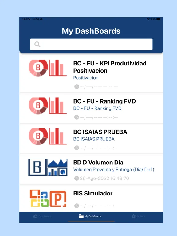 BisApp iPad  স্ক্রিনশট