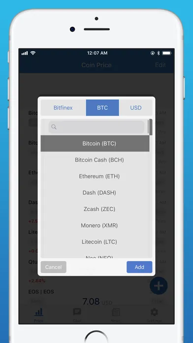 Zrzuty ekranu Coin Price - Price & News