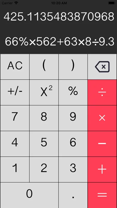 Ảnh chụp màn hình của Calculator Plus Pro