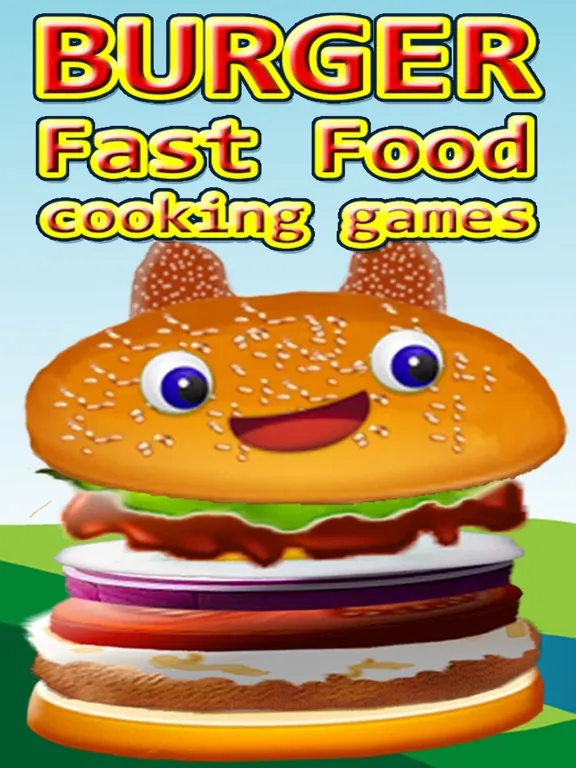Burger fast food cooking games iPad 应用截图