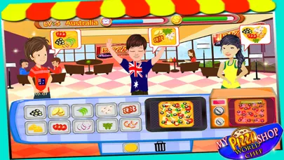My Pizza Shop World Chef, Fast Food Cooking Games Screenshots