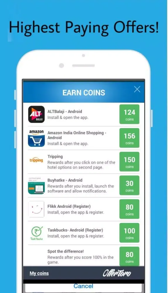 Gift cards - hot rewards and offers Screenshots