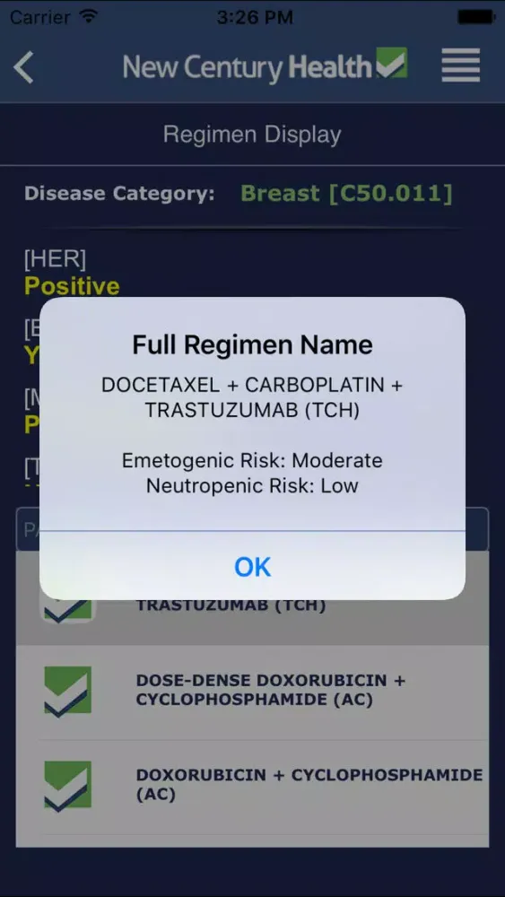 Ảnh chụp màn hình của NCH Mobile