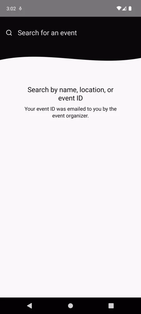 Tangkapan layar New Charter Events