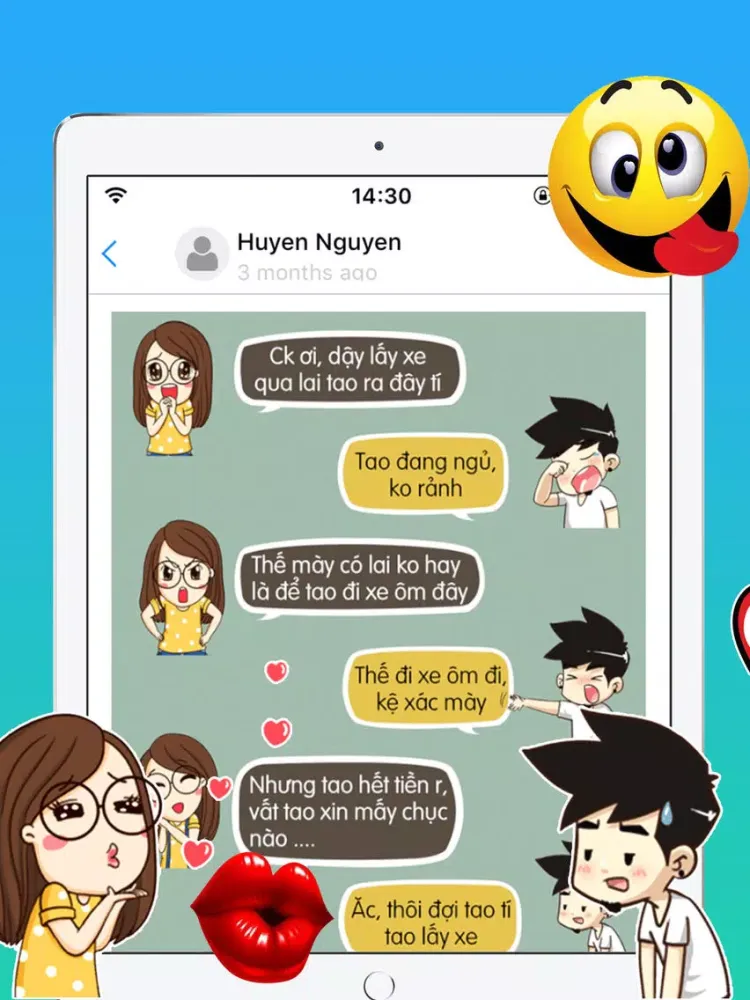 Captures d'écran de Tin nhắn vui ZL iPad 