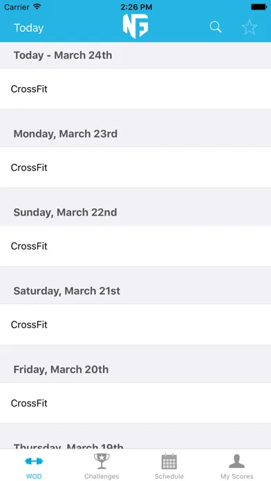 Newport Fitness Ekran Görüntüleri