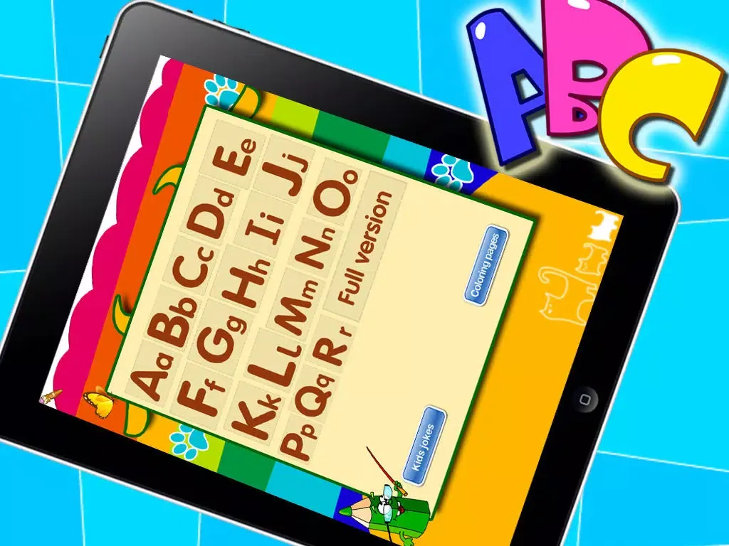 Zrzuty ekranu Write the alphabet for kids free iPad 