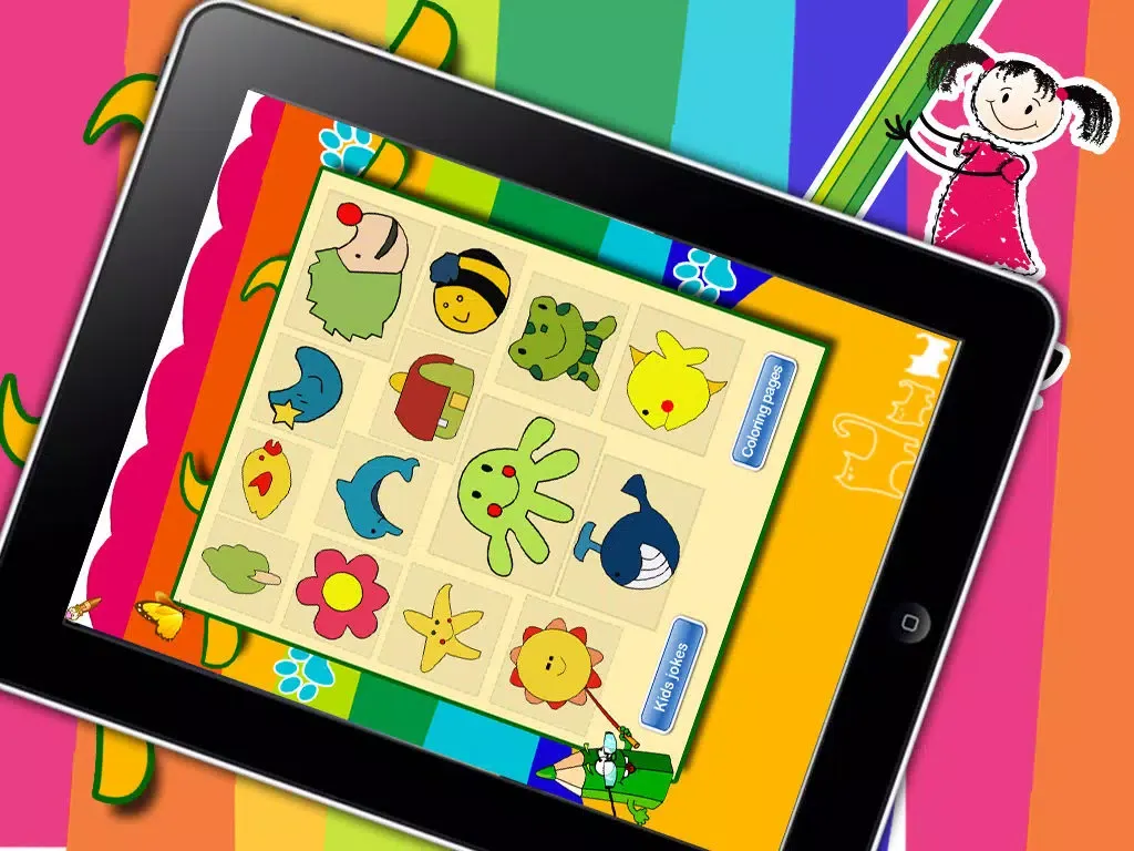 Capturas de tela do Draw free for kids iPad 
